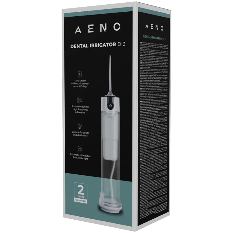 Dental Irrigator with Magnetic nozzles: 3.7V, 8W, 2500mAh, 240ML - 1