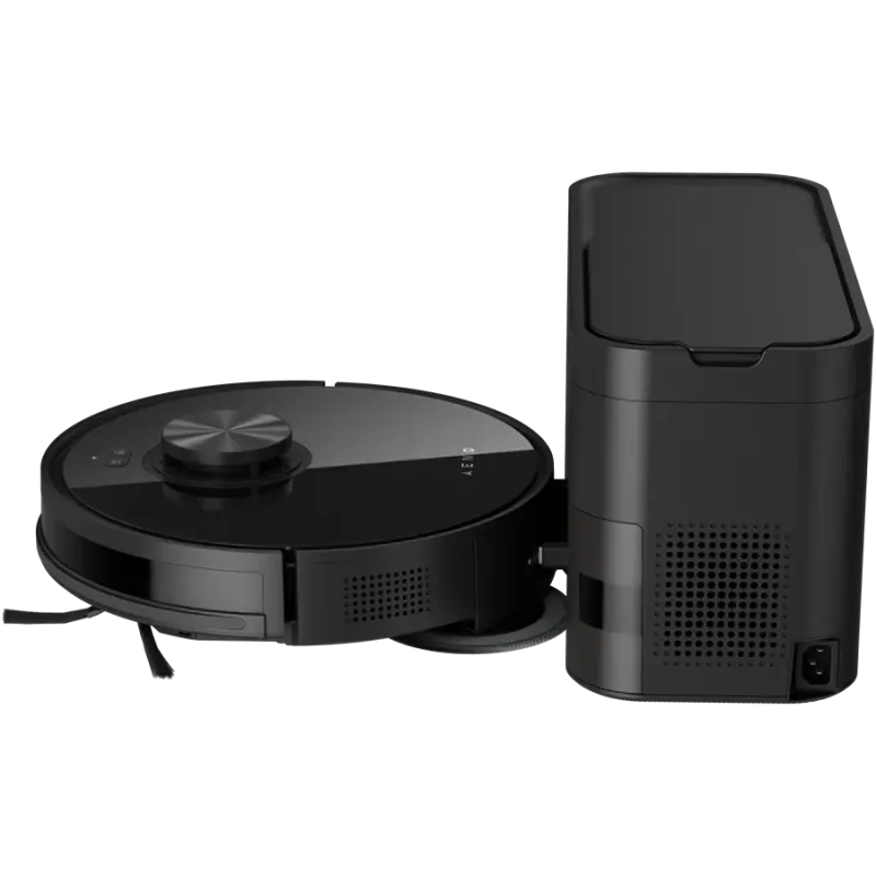 Robot Cleaner w/Dust Collector, black, 2in1 and dust tank, 4000pa, 3200mAh battery - 1