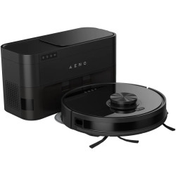 Robot Cleaner w/Dust Collector, black, 2in1 and dust tank, 4000pa, 3200mAh battery - 4