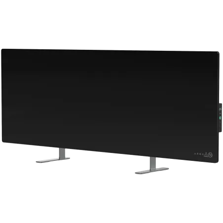 AENO Premium Eco Smart Heater, 700W, Tempered glass, Infrared+convection heating type, Led display Plug type: Europe (E/F type),