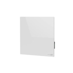 AENO Premium Eco Smart Quadro Wall Heater, 500W, 50x50 cm., Tempered glass, Infrared+convection heating type, LED display Plug t