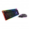COUGAR DEATHFIRE EX COMBO Gaming Keyboard with Gaming Mouse, Hybrid Mechanical (20 million keystrokes),19-Key Rollover,8 backlig