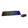 COUGAR DEATHFIRE EX COMBO Gaming Keyboard with Gaming Mouse, Hybrid Mechanical (20 million keystrokes),19-Key Rollover,8 backlig