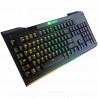COUGAR Aurora S Gaming Keyboard, Membrane switches,RGB backlight, 19 Anti-ghosting keys,Carbonlike Surface,Weight 750g, 180(L) X