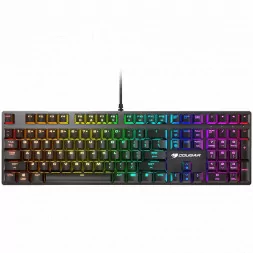 COUGAR Vantar MX, Mechanical Gaming Keyboard, Red switches, N-key rollover, 1000Hz poling rate, RGB Backlit, Aluminium / Plastic
