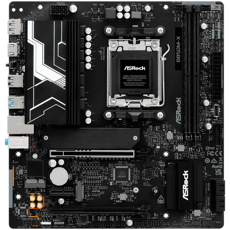 ASROCK B850M-X R2.0 mATX AM5 DDR5 - 1