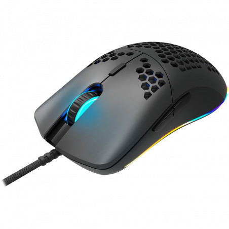 CANYON,Gaming Mouse with 7 programmable buttons, Pixart 3519 optical sensor, 4 levels of DPI and up to 4200, 5 million times key