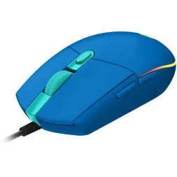 LOGITECH G102 LIGHTSYNC Corded Gaming Mouse - BLUE - USB - EER