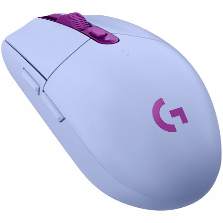 LOGITECH G305 LIGHTSPEED Wireless Gaming Mouse - LILAC - 2.4GHZ/BT - EER2 - G305 - 3