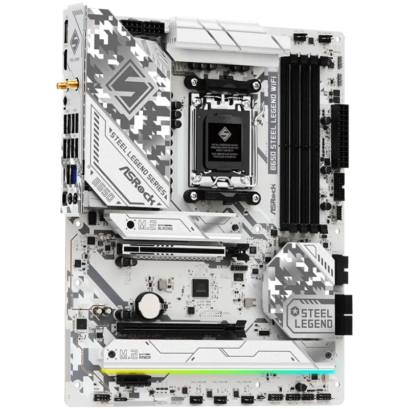 ASROCK B650 Steel Legend WiFi ATX AM5 DDR5 - 1
