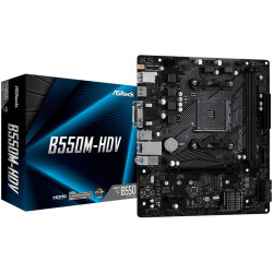 ASROCK B550M-HDV mATX AM4 DDR4 - 1