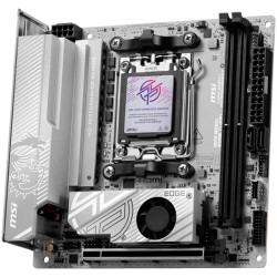 MSI MPG B850I EDGE TI WIFI, mITX, Socket AM5, Dual Channel DDR5 10000+MHz (OC), 1x PCIe x16 slot, 2x M.2 slot, 1x HDMI, 3x USB 3