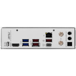 MSI MPG B850I EDGE TI WIFI, mITX, Socket AM5, Dual Channel DDR5 10000+MHz (OC), 1x PCIe x16 slot, 2x M.2 slot, 1x HDMI, 3x USB 3