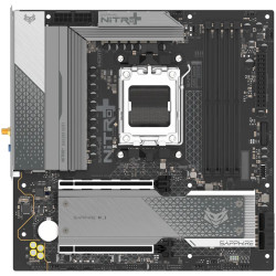 SAPPHIRE AMD B850M AM5 NITRO+ Ryzen R9/R7/R5, 4x DDR5 8000MHz, PCIE 5.0 x 16, 1x M.2 Gen5, 1x M.2 Gen4, LAN 2.5 Gbps, WIFI6, USB