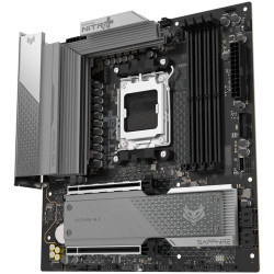 SAPPHIRE AMD B850M AM5 NITRO+ Ryzen R9/R7/R5, 4x DDR5 8000MHz, PCIE 5.0 x 16, 1x M.2 Gen5, 1x M.2 Gen4, LAN 2.5 Gbps, WIFI6, USB