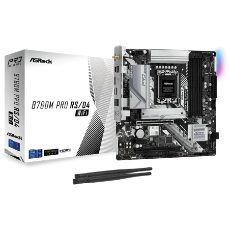 ASROCK MB B760 LGA1700 4 x DDR4 1 x HDMI 1 x DisplayPort 1 x M.2 4 x SATA3 ATX - 1