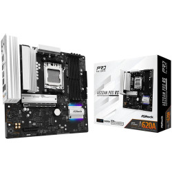 ASROCK MB Desktop A620AM Pro RS, AM5, 4x DDR5, 1x PCIe 4.0 x16, 1x PCIe 3.0 x16, 2x Hyper M.2(PCIe Gen4x4), 1x Ultra m.2, 2x SAT