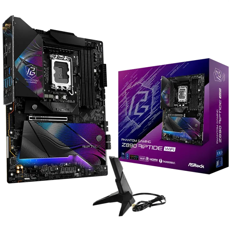ASROCK Z890 Riptide WiFi ATX LGA1851 DDR5 - 1