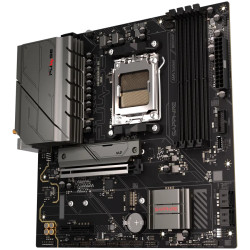 SAPPHIRE AMD B850M AM5 PULSE Ryzen R9/R7/R5, 4x DDR5 7600MHz, PCIE 4.0 x16, 1x M.2 Gen5, 1x M.2 Gen4, LAN 2.5 Gbps, WIFI6, USB, 