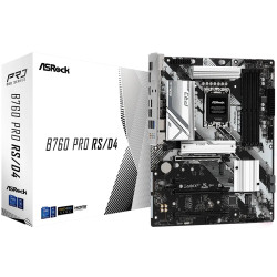 ASROCK MB Desktop B760 Pro RS (S1700, 4x DDR4, 2x PCIe 4.0 x16, 1x PCIe 3.0 x16, 1x PCIe 3.0 x1, 2x Hyper M.2 PCIe Gen4x4, 1x M.