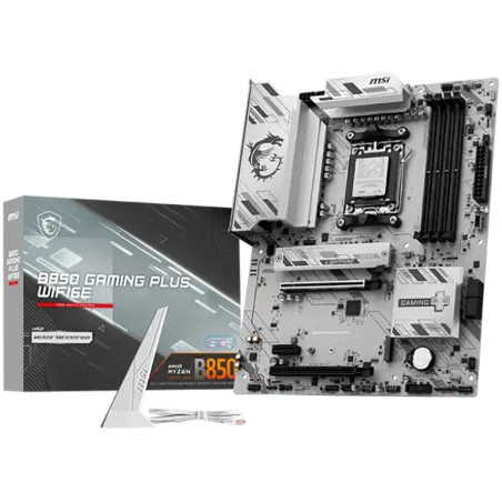 MSI B850 GAMING PLUS WIFI6E, ATX, Socket AM5, 4x DDR5 Dual Channel up to 8200(OC)MHz, 2x PCIe x16 slot, 2x M.2 slot, 4x USB 5Gbp