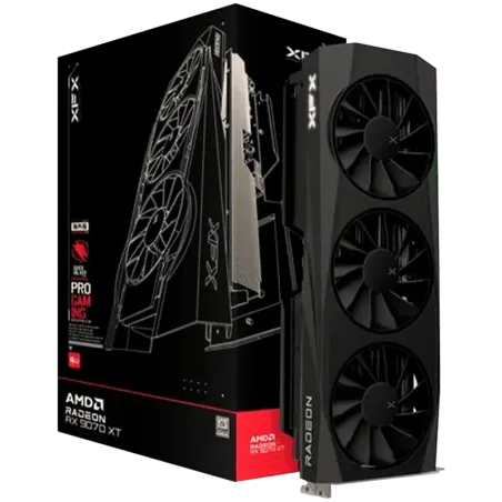 XFX Quicksilver AMD Radeon RX 9070XT 16GB GDDR6 256-bit HDMI 3xDP - 1