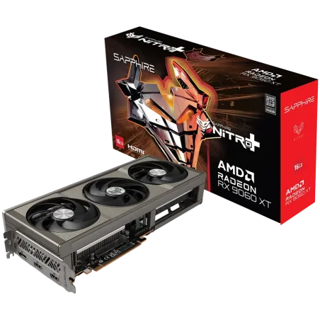 SAPPHIRE NITRO+ AMD RADEON RX 9060 XT GAMING OC 16GB DUAL HDMI / DP - 1