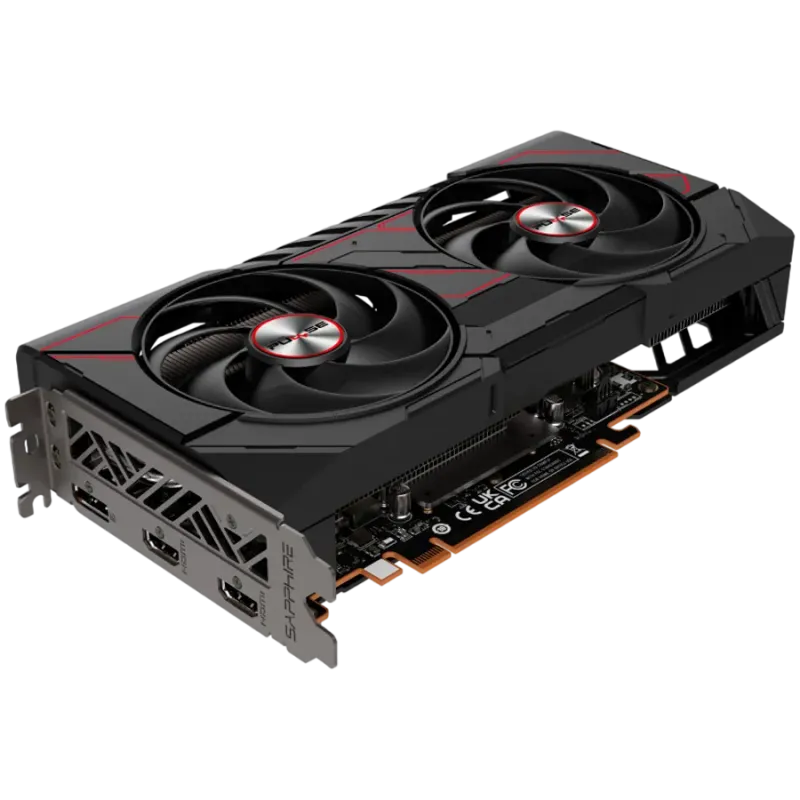 SAPPHIRE PULSE AMD RADEON RX 9060 XT GAMING OC 16GB DUAL HDMI / DP - 1