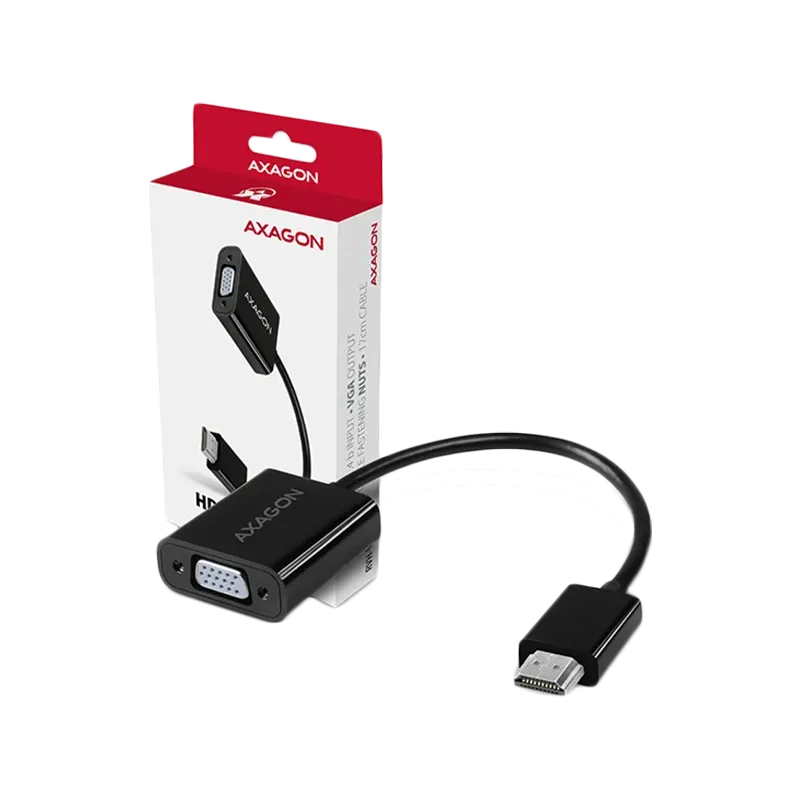 AXAGON RVH-VGN, HDMI - VGA Reduction / Adapter, FullHD - 1
