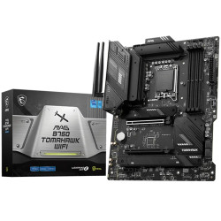 MSI MAG B760 TOMAHAWK WIFI, ATX, Socket 1700, Dual Channel DDR5 7000+(OC)MHz, 2x PCIe x16 slots, 3x M.2 slots, 1x HDMI, 1x DP, 1