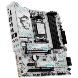 MSI B850M GAMING PLUS WIFI, mATX, Socket AM5, 4x DDR5 Dual Channel DDR5 up to 8200(OC)MHz, 2x PCIe x16 slot, 2x M.2 slot, 3x USB