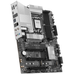 MSI PRO B860-P WIFI, ATX, LGA 1851, 4x DDR5 Dual Channel DDR5 up to 8600(OC)MHz, 4x PCIe x16 slot, 3x M.2 slot, 4x USB 2.0, 2x U