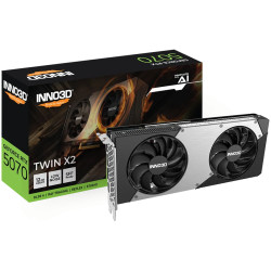 INNO3D GeForce RTX 5070 Twin X2 12GB GDDR7 192bit, 1x HDMI, 3x DP - 1
