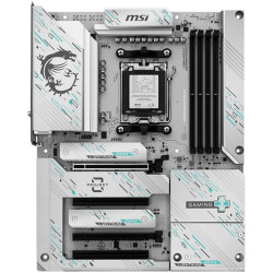 MSI B850 GAMING PLUS WIFI PZ, ATX, Socket AM5, Back Connectors, 4x DDR5 Dual Channel DDR5 up to 8200(OC)MHz, 4x PCIe x16 slot, 3