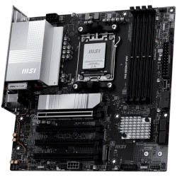 MSI PRO B850M-P WIFI, mATX, Socket AM5, 4x DDR5 Dual Channel DDR5 up to 8200(OC)MHz, 4x PCIe x16 slot, 3x M.2 slot, 4x USB 2.0, 