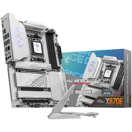 MSI MPG X870E EDGE TI WIFI, ATX, Socket AM5, 4x DDR5 Dual Channel DDR5 up to 8400(OC)MHz, 3x PCIe 3.0 x16 slot, 4x M.2 slot, 4x 