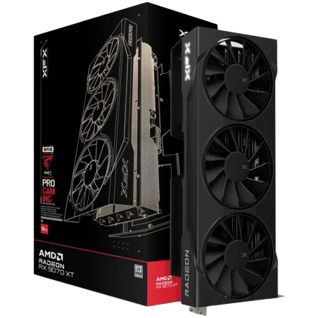 XFX Swift AMD Radeon RX 9070XT Triple Fan 16GB GDDR6 256-bit HDMI 3xDP - 1