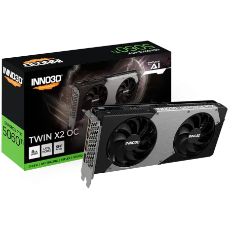 INNO3D GeForce RTX 5060 Ti Twin X2 OC 8GB GDDR7 128-bit 1x HDMI 3x DP - 1