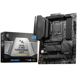 MSI MAG Z790 TOMAHAWK WIFI, ATX, Socket LGA 1700, Dual Channel DDR5 7200+(OC)MHz, 2x PCIe x16 slots, 4x M.2 slots, 1x HDMI, 1x D