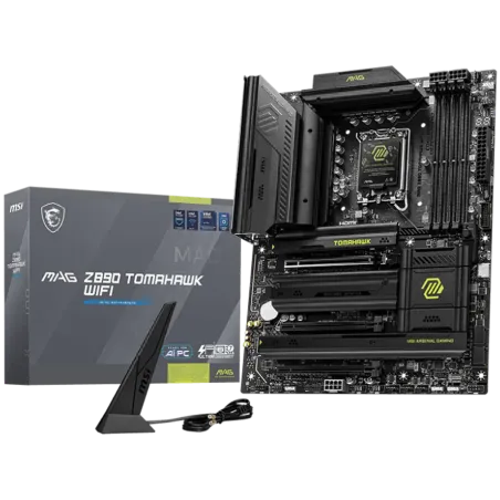 MSI MAG Z890 TOMAHAWK WIFI, LGA 1851, Dual Channel DDR5 up to 9200(OC)MHz, 3x PCIe x16 slots, 4x M.2 slot, 4xUSB 2.0, 4xUSB 5Gbp