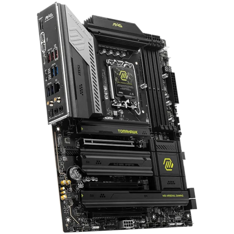 MSI MAG Z890 TOMAHAWK WIFI, LGA 1851, Dual Channel DDR5 up to 9200(OC)MHz, 3x PCIe x16 slots, 4x M.2 slot, 4xUSB 2.0, 4xUSB 5Gbp