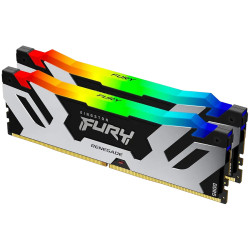Kingston 64GB 6400MT/s DDR5 CL32 DIMM (Kit of 2) FURY Renegade RGB XMP - 1