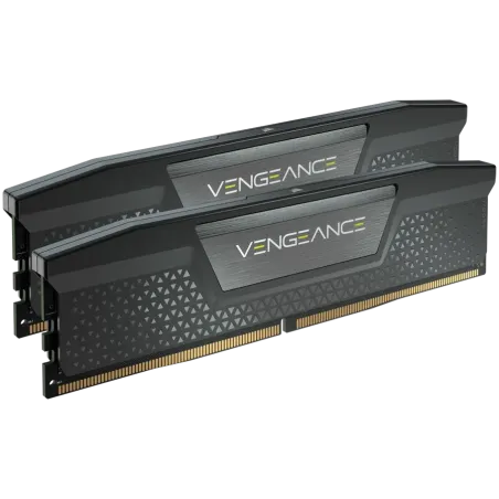 CORSAIR DDR5, 6400MT/s 64GB 2x32GB DIMM, 32-40-40-84, Std PMIC, XMP 3.0, VENGEANCE DDR5 Black Heatspreader, 1.4V - 1