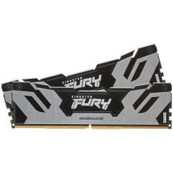 Kingston 96GB 6000MT/s DDR5 CL32 DIMM (Kit of 2) FURY Renegade Silver XMP - 1