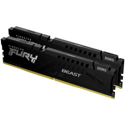 Kingston DRAM 32GB 5600MT/s DDR5 CL36 DIMM (Kit of 2) FURY Beast Black EXPO - 1