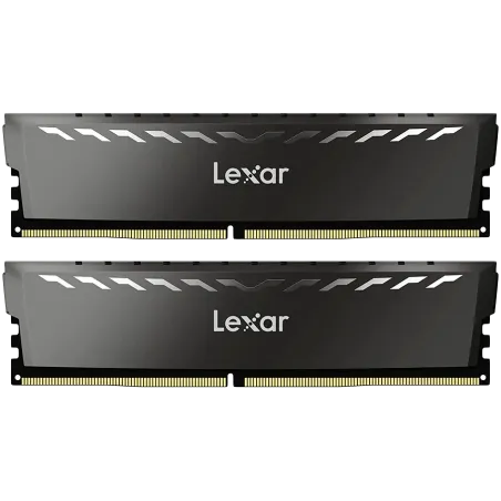 Lexar 2x16GB THOR DDR4 3200 UDIMM XMP Memory with heatsink. Dual pack - 1