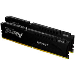 Kingston 64GB 6000MT/s DDR5 CL30 DIMM (Kit of 2) FURY Beast Black EXPO - 1
