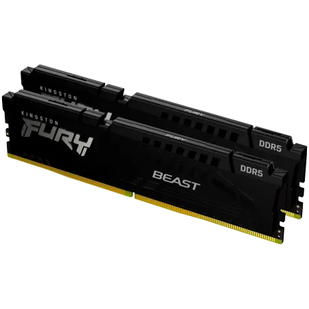 Kingston 64GB 6000MT/s DDR5 CL30 DIMM (Kit of 2) FURY Beast Black EXPO - 1