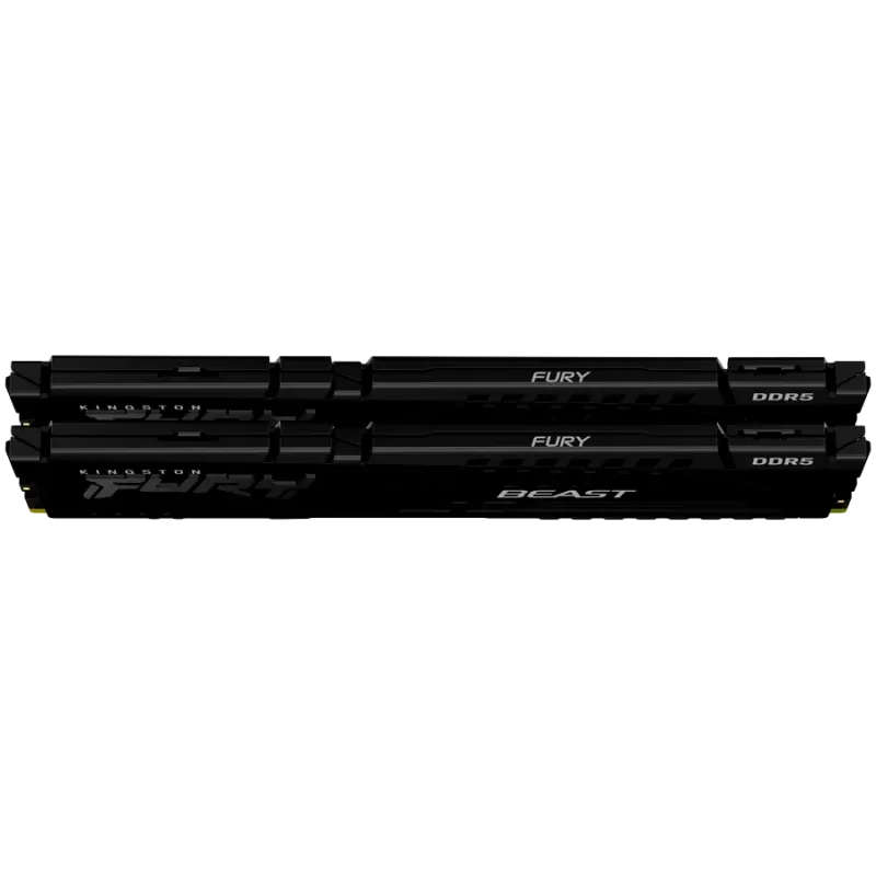 Kingston 64GB 6000MT/s DDR5 CL30 DIMM (Kit of 2) FURY Beast Black EXPO - 1