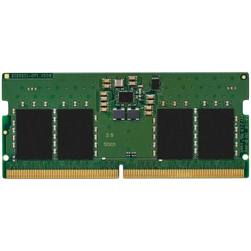Kingston DRAM 8GB 5600MT/s DDR5 Non-ECC CL46 SODIMM 1Rx16 - 1